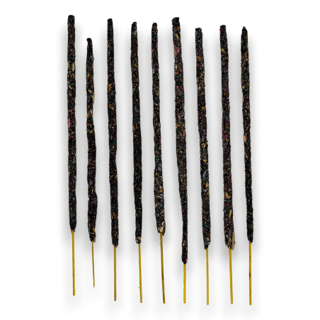 Tămâie organică 7 chakre AUM Parfumuri Smudge Sticks - 25gr.