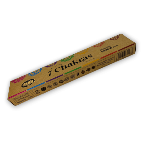Encens Orgànic 7 Chakras AUM Fragrances Smudge Sticks - 25gr.