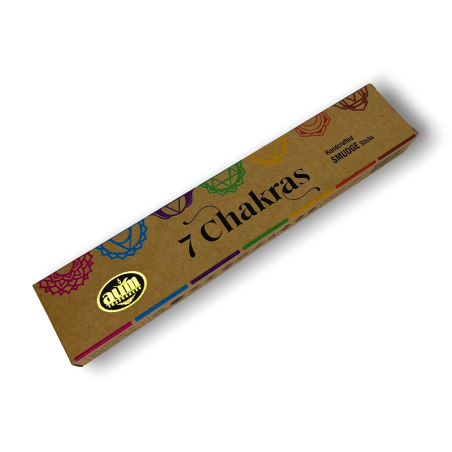 Bio Weihrauch 7 Chakren AUM Düfte Räucherstäbchen - 25gr.