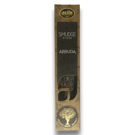 Encens Bio Rue Arruda AUM Fragrances Smudge Sticks - 25gr.