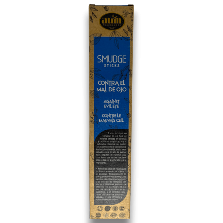 Biologische wierook tegen het boze oog AUM geuren smudge sticks - 25gr.