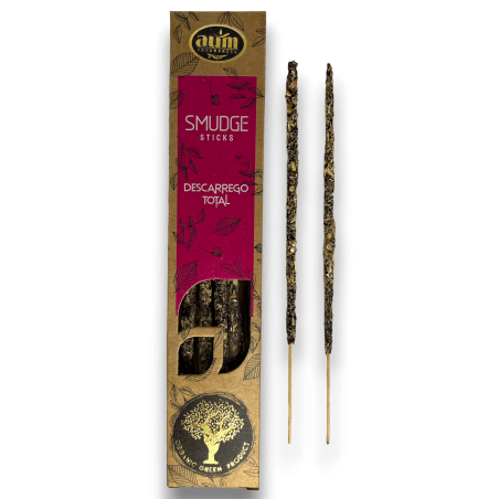 Smudge Sticks di Incenso Biologico Scarico Totale AUM Fragrances - 25gr.