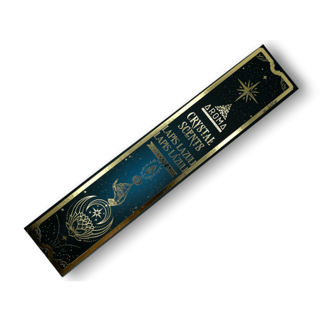 Incienso Lapislazuli AROMA Smudge Lapis Lazuli Kit Incienso - Barritas de incienso con minerales - 1 cajita de 20gr.