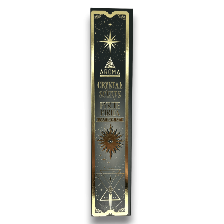 Encens Pyrite AROMA Smudge Pyrite Kit Encens - Bâtonnets d’encens minéraux - 1 boite de 20gr.