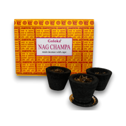 Nag Champa Goloka Resin Cups Cups - 6...