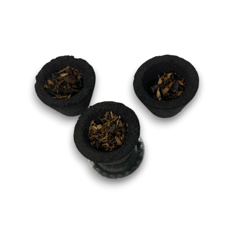 Kubki z żywicy Nag Champa Goloka - 6 kubków z żywicy kadzideł