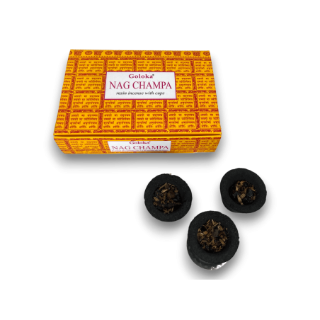 Nag Champa Goloka レジンカップ - 6 香樹脂グラス
