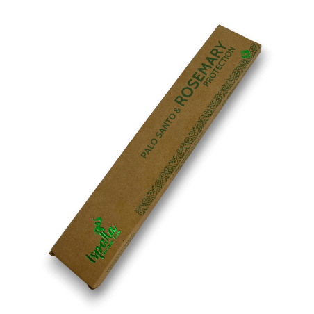 بالو سانتو وإكليل الجبل البخور ISPALLA Protection - البخور الطبيعي والبيئي صنع في بيرو - 15gr.
