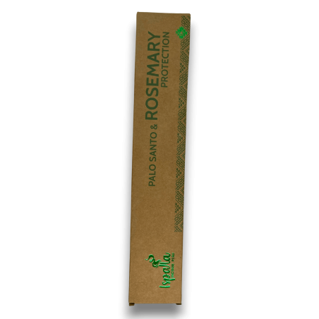 Tămâie Palo Santo și Rozmarin ISPALLA Protection - Tămâie naturală și ecologică fabricată în Peru - 15gr.