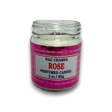 Lumânare Borcan Nag Champa Satya Rose Pink - 85gr. - durata de 24 de ore