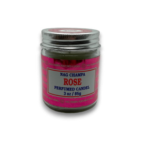 Lumânare Borcan Nag Champa Satya Rose Pink - 85gr. - durata de 24 de ore