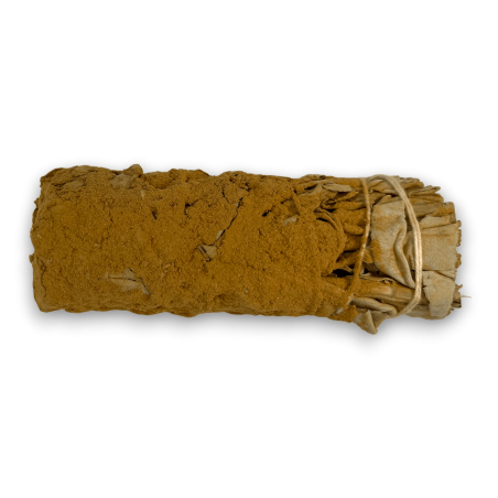 DIP White Sage Bundle with Sandalwood - Eco-Artisanal Battered Bundle - Soothe and purify the body, mind and soul