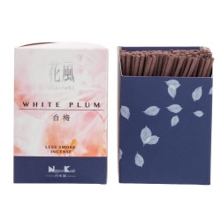 Encens Japonais Court Ka-fuh Prune Blanche...