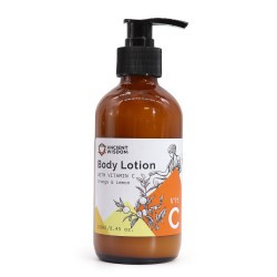 زبدة الجسم بفيتامين C - زيت البرتقال والليمون...