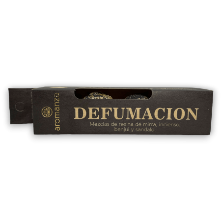 Sphères Magiques Sfuming AROMANZA - Iluminarte Argentina - 4 bombes démystifiantes Résines de Myrrhe, Encens, Benjoin et Bois de