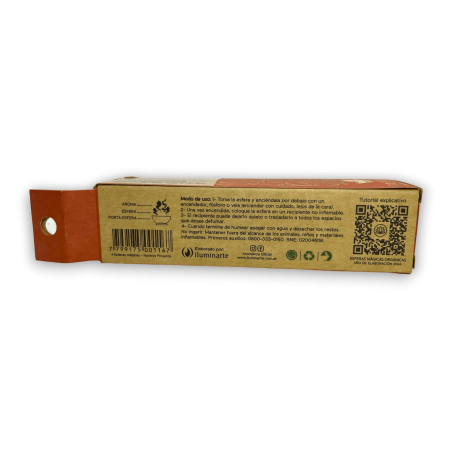 Magic Spheres Poivre Orange Attraction AROMANZA - Iluminarte Argentina - 4 bombes fumigènes de néroli, pétales et bois