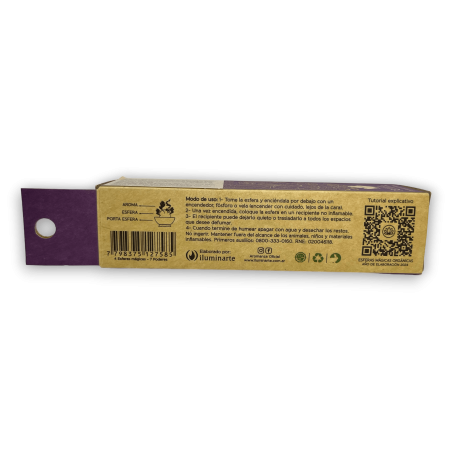 Magic Spheres 7 Powers AROMANZA - Iluminarte Argentina - 4 natural organic smoking bombs