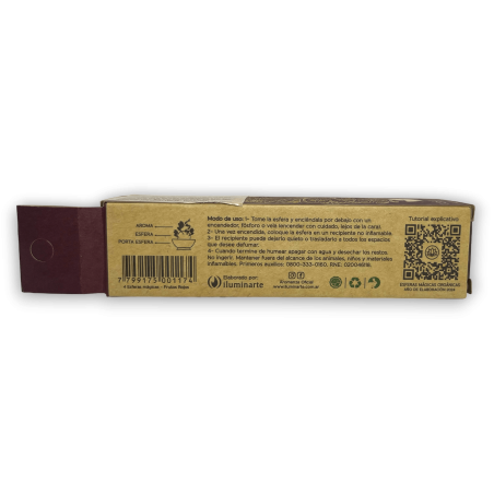 Esferas Mágicas Empoderamento de Frutas Vermelhas AROMANZA - Iluminarte Argentina - 4 bulbos Mirtilos, Abacaxi, Morango, Framboe