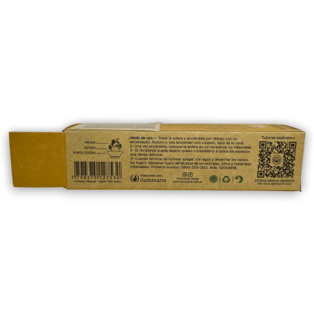 Esferas Mágicas Super Palo Santo AROMANZA - Iluminarte Argentina - 4 bombitas Ámbar, Almizcles, Maderas de Oriente y Palo Santo
