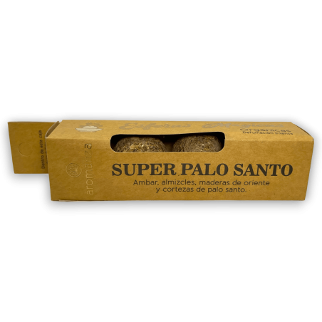 AROMANZA Super Palo Santo Magic Spheres - Iluminarte Argentina - 4 lâmpadas de âmbar, almíscar, madeiras orientais e Palo Santo