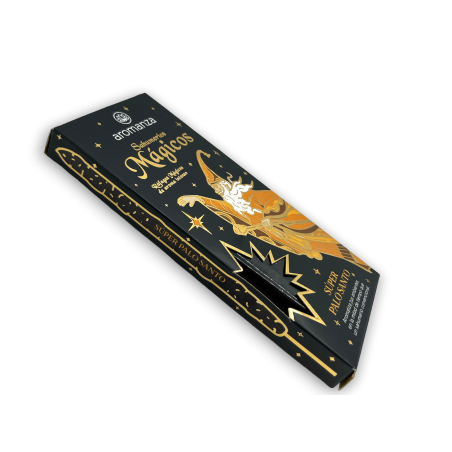 Super Palo Santo Aromanza Räucherstäbchen Magic Räucherstäbchen - Iluminarte Argentina - 10 handwerklich hergestellte dicke Rieg
