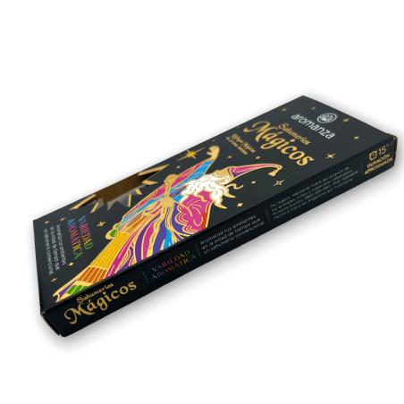 Incenso Magical Sahumerios Variedade Aromática Aromanza - Iluminarte Argentina - 10 palitos grossos feitos à mão