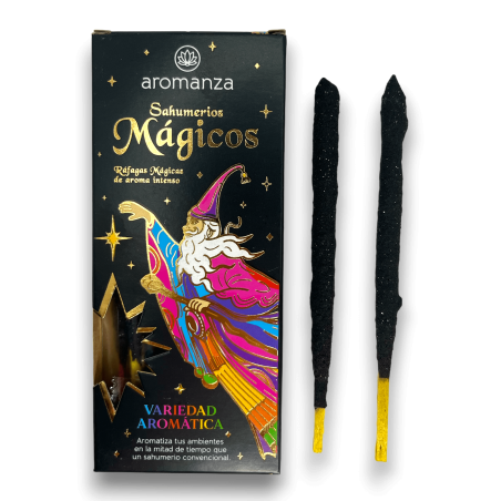 Magische Räucherstäbchen Aromanza Aromatische Sorte Hummer - Iluminarte Argentina - 10 handwerklich hergestellte dicke Riegel