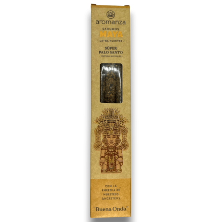 Encens Maya Sahumos Super Palo Santo Buena Onda Aromanza - Iluminarte Argentina - 3 extra Large / Strong bars