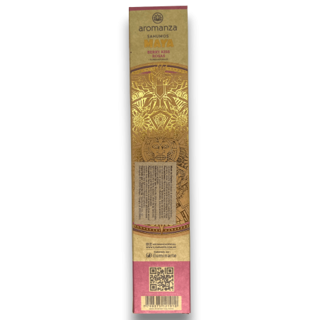 Maya Berry Kiss Roses Süße von Home Aromanza Räucherstäbchen - Iluminarte Argentina - 3 extra große / starke Riegel