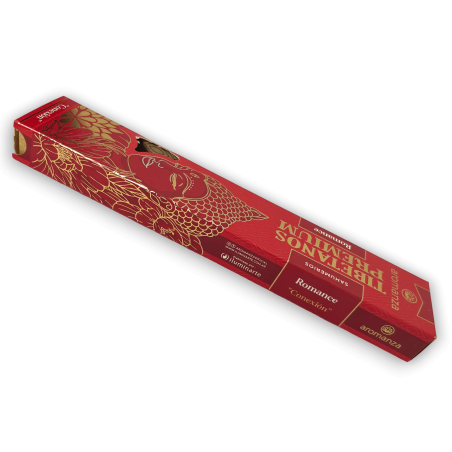 Premium Tibetan Incense Romance Connection Aromanza Incense - Iluminarte Argentina - 8 thick sticks