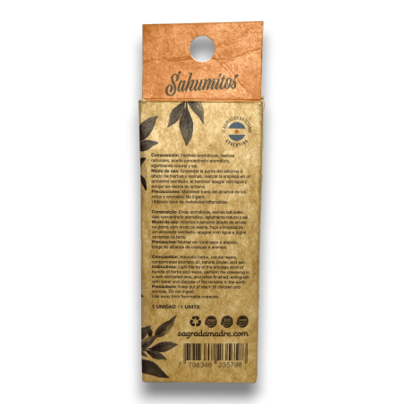 Sahumito Palo Santo Heilig Hout Heilige Moeder Spirituele Reiniging - Doos 1 eenheid.