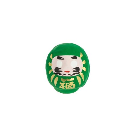 Middelgroene Daruma Health - Traditioneel Japan - Doeleindenpop