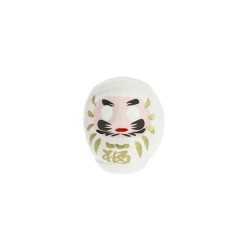 Daruma White Medium Love - Japon traditionnel -...