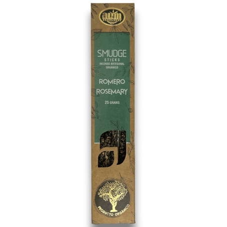 Encens au romarin bio AUM Fragrances Smudge Sticks Alecrim - 25gr.