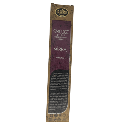 Encens Myrrhe Bio AUM Fragrances Smudge Sticks - 25gr.