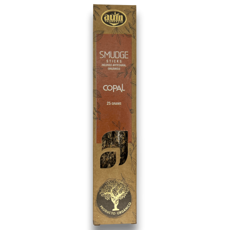 Organic Incense Copal AUM Fragrances Smudge Sticks - 25gr.