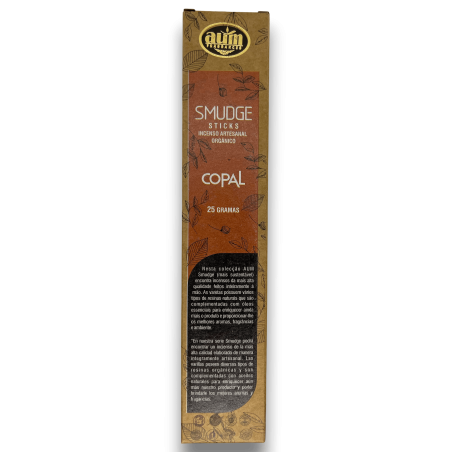 Organiczne kadzidła Copal AUM Fragrances Smudge Sticks - 25gr.