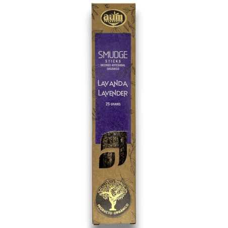 Encens Lavande Bio AUM Fragrances Smudge Sticks - 25gr.