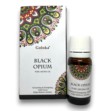ブラックアヘンエッセンスアロマオイル GOLOKA ブラックアヘン - 10ml。