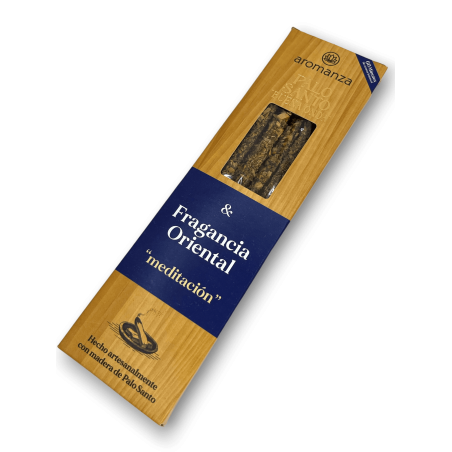 Encens Good Wave Palo Santo au Parfum Oriental Méditation Encens Aromanza - 8 bâtonnets - Iluminarte Argentina