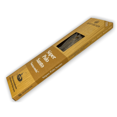 Encens Bonne Vague Super Palo Santo Encens Aromanza - 8 bâtonnets - Iluminarte Argentina