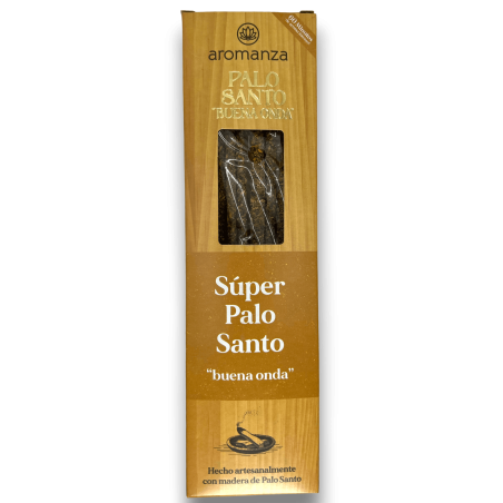 Incenso Buena Onda Super Palo Santo Incenso Aromanza - 8 varas - Iluminarte Argentina