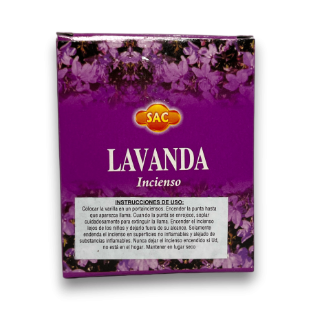 SAC Lavendel Wierookkegels - 1 doos met 10 kegels