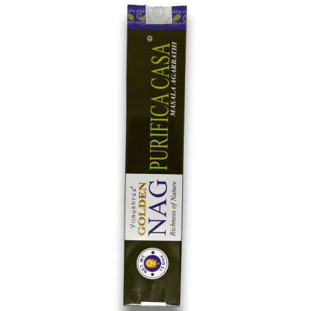 Purify House Räucherstäbchen GOLDEN NAG Purify House Vijayshree Duft - 1 Packung à 15gr.