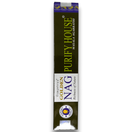 Purify House Incense GOLDEN NAG Purify House Vijayshree Fragrance - 1 Pack of 15gr.