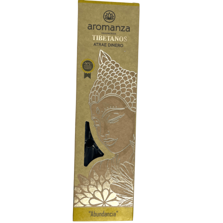 Incenso tibetano atrai dinheiro abundância Incenso Aromanza Argentina - Queimador de incenso artesanal 8 varas extra grossas