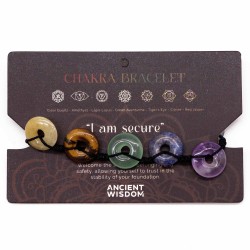 Polsera de Chakras Pedres Circulo Gran -...