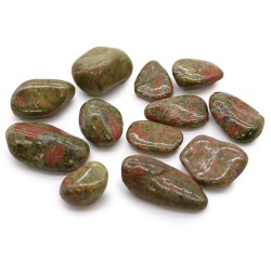Pierre Unakite Medium - Chakra du Cœur, Vision...