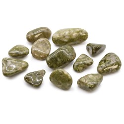 Pedra Epidota Floc de Neu Mitjana - Neteja...