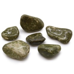 Pierre Epidote Grand Flocon de Neige -...